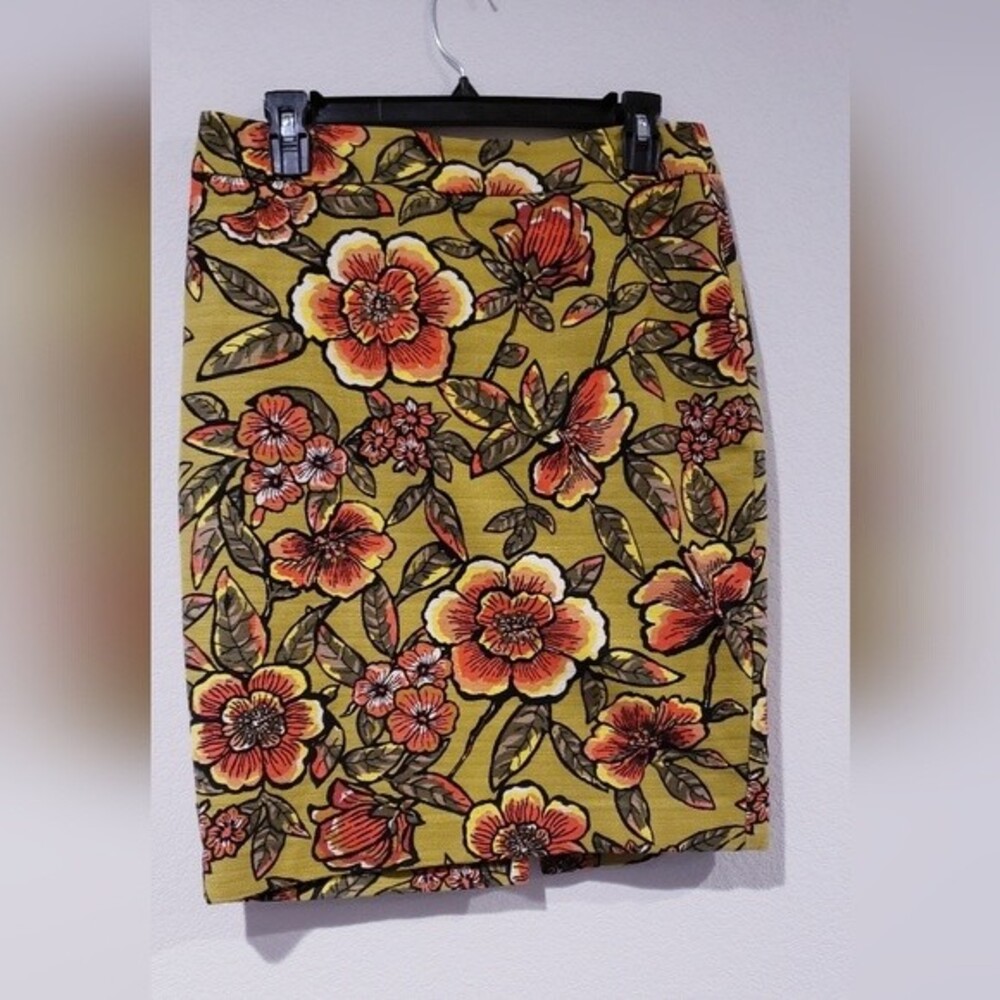 LOFT Womens A Line Skirt Olivia Knee Length Size 6